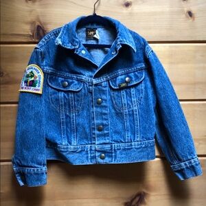 Vintage Lee kid children denim jacket Patch Allegheny scouts New York 7
